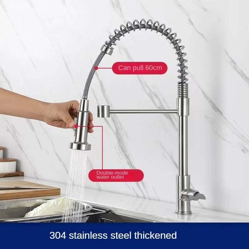 Grifo extraíble para cocina, grifo extraíble para fregadero de cocina