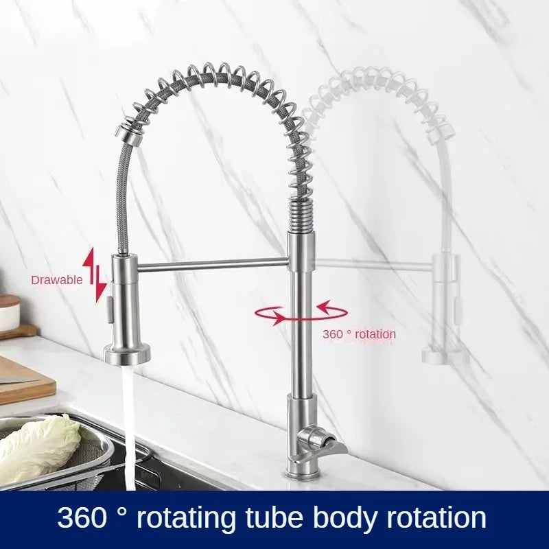 Grifo extraíble para cocina, grifo extraíble para fregadero de cocina