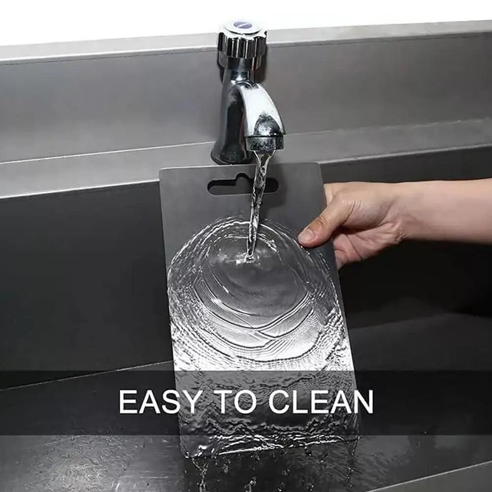 Tablas de cortar de titanio para cocina Tablero de acero inoxidable 304