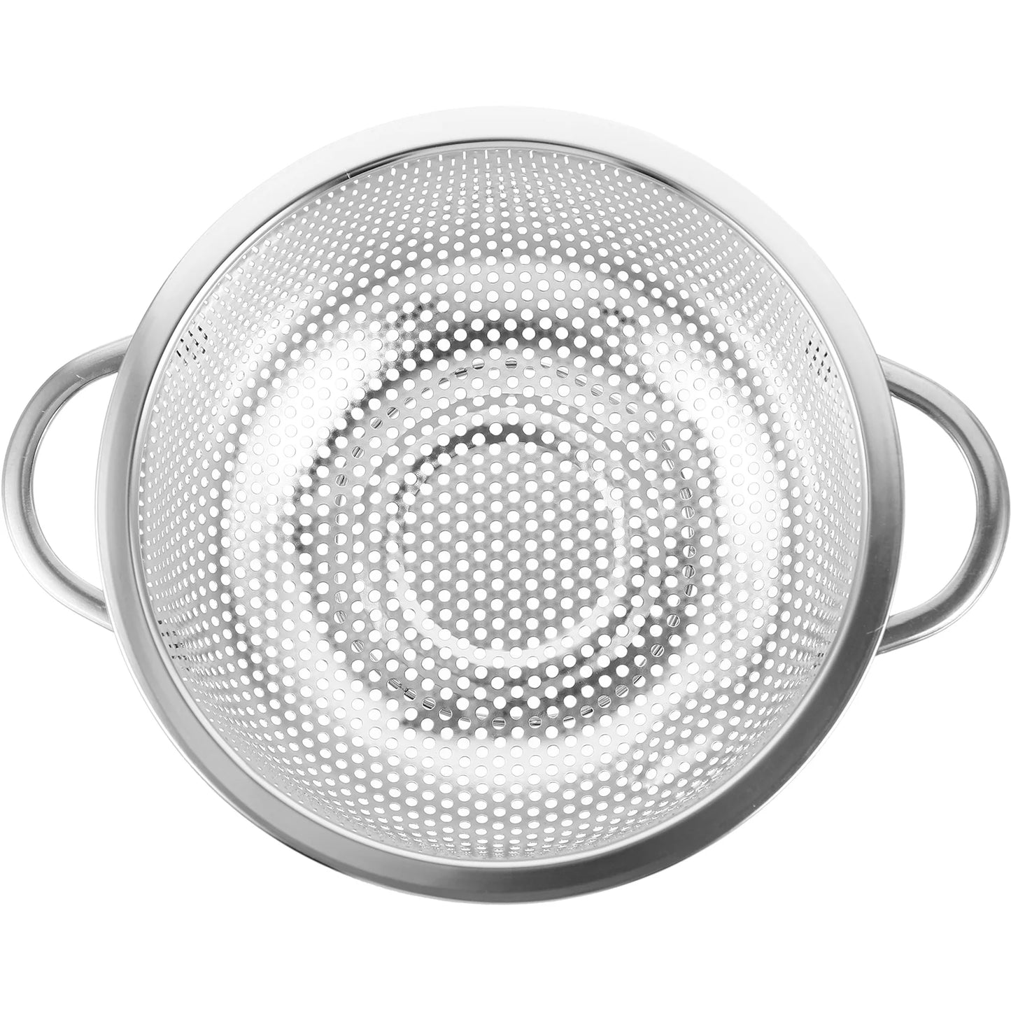 Colador de cocina de acero inoxidable, cesta para lavar verduras, cuenco para arroz, verduras, frutas, pastas, cesta de drenaje para el hogar